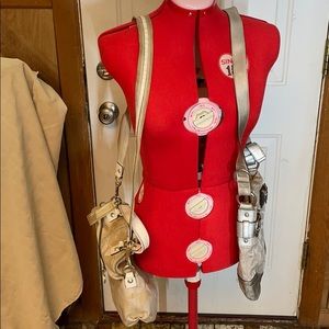 Coach Bags Crossbody Two Bags Purse Lot + Keychain